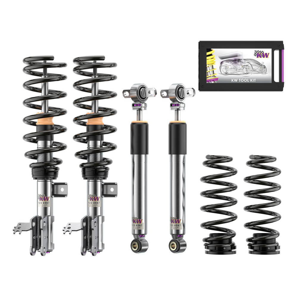 KW 3520856031-B Комплект койловерів V3 Leveling Black для TOYOTA Alphard / Vellfire 2.5 HEV E-Four (AAHH45) Photo-0 