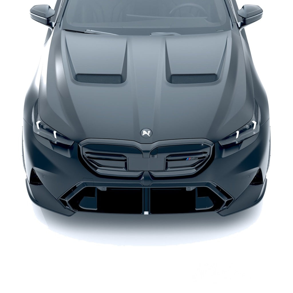 ALPHA-N AN-0902 Карбонові передні кути спойлера 2 шт. для BMW M5 (G90 / G99) Photo-1 