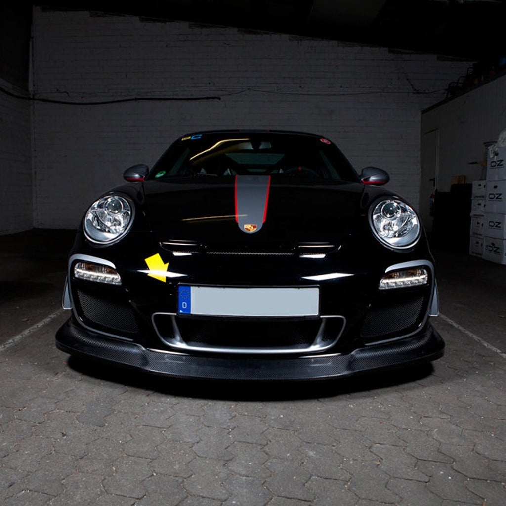 ALPHA-N AN-0097 Карбоновий передній спойлер для PORSCHE 911 (997) GT3 RS Photo-0 