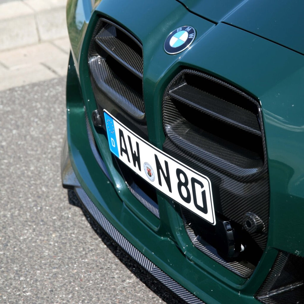 ALPHA-N AN-0723 Карбонові решітки радіатора Kidney для BMW M3 (G80 / G81) / M4 (G82 / G83) Photo-2 