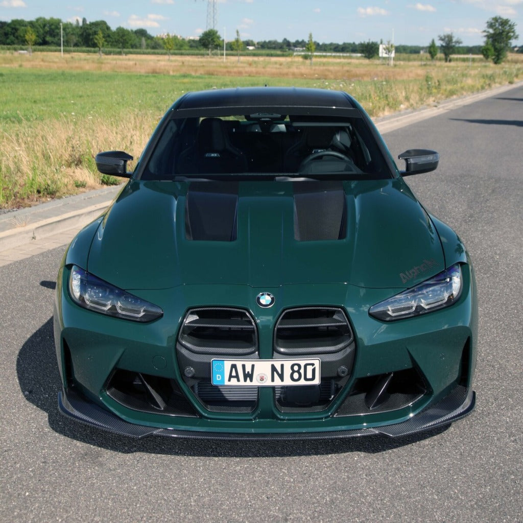 ALPHA-N AN-0723 Карбонові решітки радіатора Kidney для BMW M3 (G80 / G81) / M4 (G82 / G83) Photo-4 