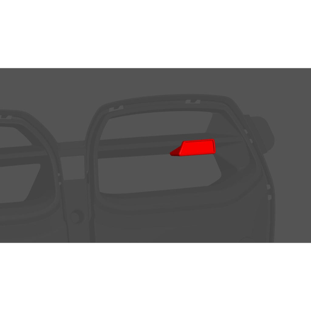 ALPHA-N AN-0727 Кронштейн решітки для BMW M3 (G80 / G81) / M4 (G82 / G83) Photo-0 
