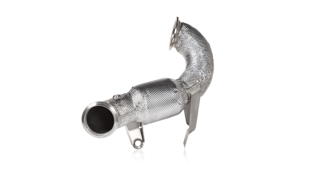 AKRAPOVIC DP-ME/SS/3 Даунпайп з каталізатором для MERCEDES-AMG A45/A45S/CLA45/CLA45S Photo-0 