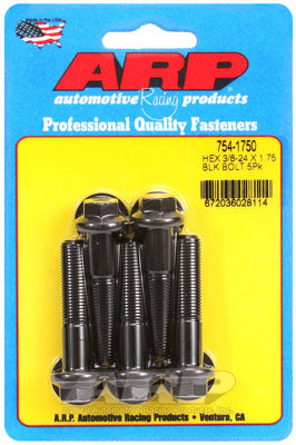 ARP 754-1750 3/8-24 x 1.750 hex 7/16 Болти Wrenching чорно-оксидні Photo-0 