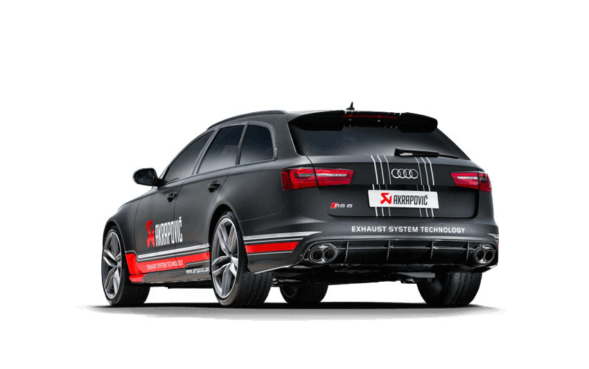 AKRAPOVIC S-AU/TI/3H Титанова вихлопна система Evolution для AUDI RS6 (C7) 2014+ Photo-4 