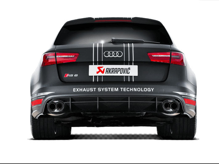 AKRAPOVIC S-AU/TI/3H Титанова вихлопна система Evolution для AUDI RS6 (C7) 2014+ Photo-5 