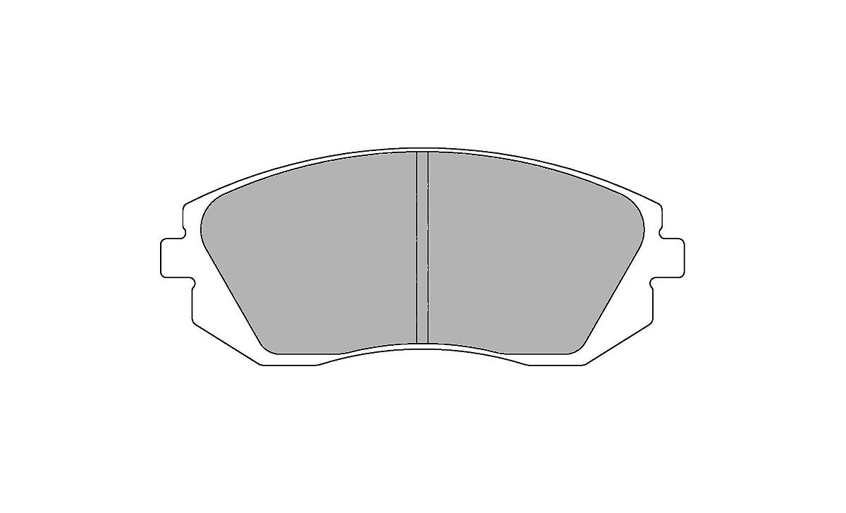 FERODO FCP1639H DS2500 Колодки перед для SUBARU IMPREZA WRX GH8, FORESTER SH5, BRZ і TOYOTA GT86 Photo-0 