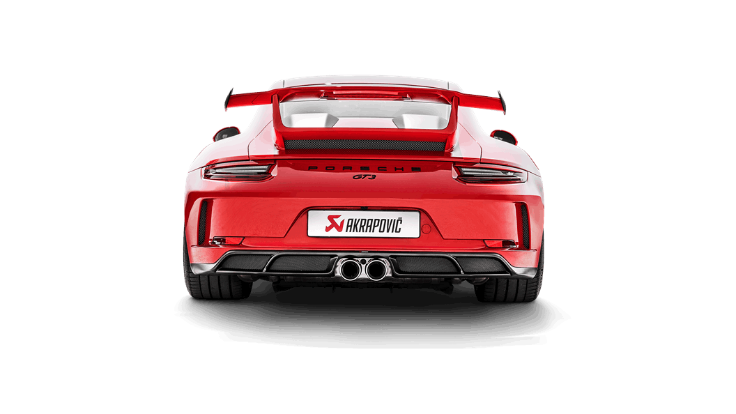 AKRAPOVIC DI-PO/CA/6/M Задній дифузор (Carbon Matte) для PORSCHE 911 GT3 (991.2) 2018 Photo-2 