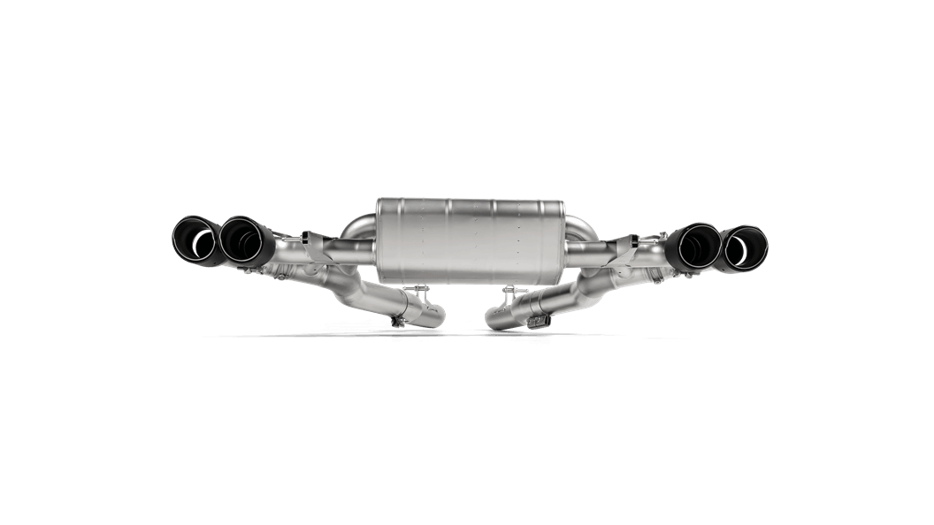 AKRAPOVIC S-BM/T/7H Задня частина вихлопу Slip-On Line для BMW F90 M5 з OPF (без насадок) Photo-0 