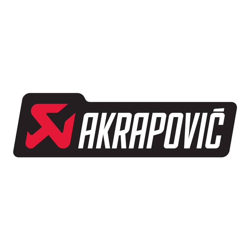 AKRAPOVIC 801604 Наклейка з логотипом AKRAPOVIC- Лицьовий клей 40 x 11,5 см. Photo-1 