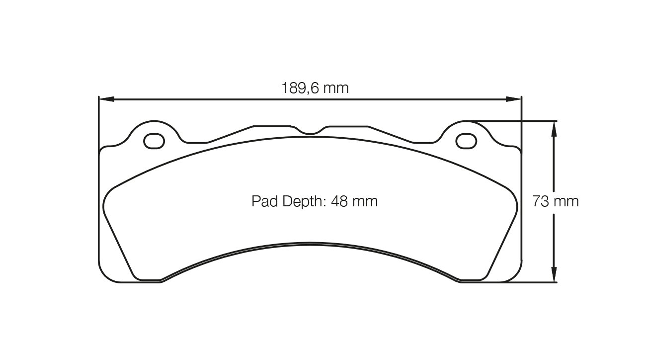 PAGID 8061-RSL29 Гальмівні колодки RSL29 Brembo XA5.71.M2 6 поршень D48 [супорт сімейства M] Photo-0 