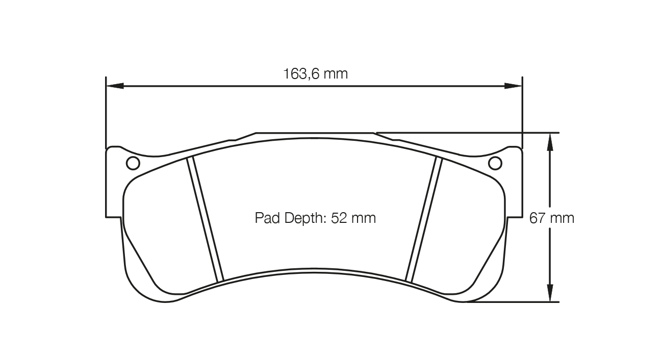 PAGID 8087-RST3 Передні гальмівні колодки RST3 PORSCHE 992 GT3 Cup / AUDI R8 LMS Ultra GT3 [гоночний автомобіль] Photo-0 