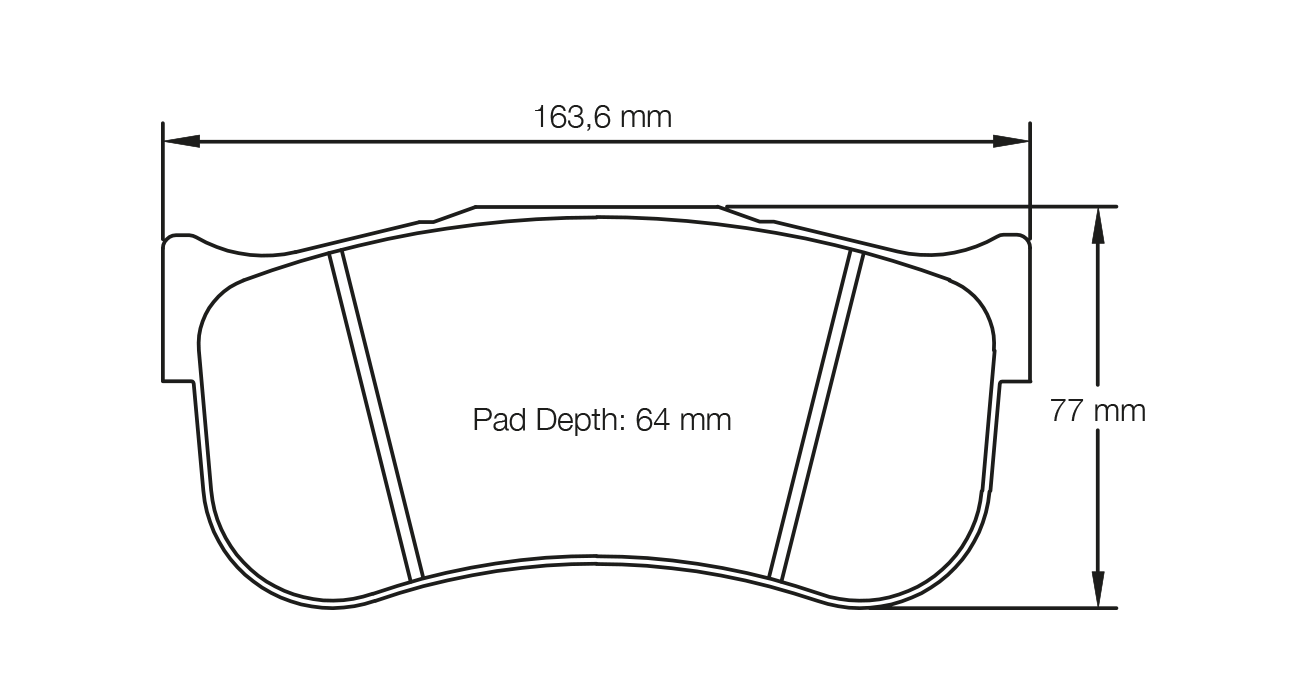 PAGID 8100-RST1 Передні гальмівні колодки RST1 BMW M2 CS Racing [Permit A 450PS] / M8 GTE [гоночний автомобіль] / TOYOTA GR Supra GT4 [гоночний автомобіль] (супорти Brembo) Photo-0 