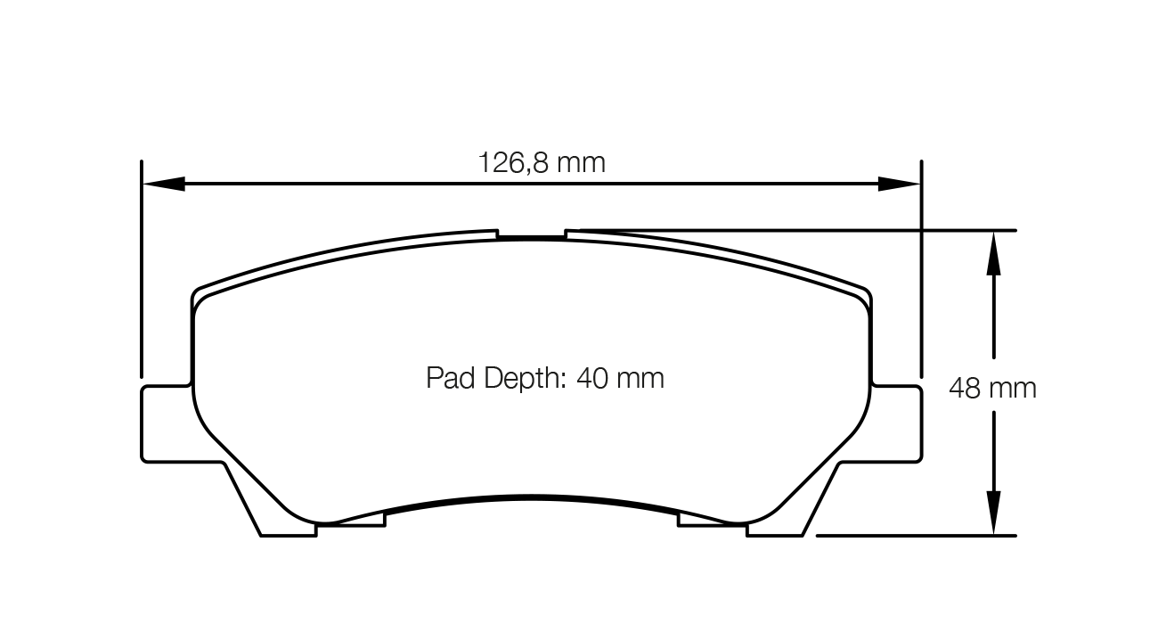 PAGID 8204-RSL29 Задні гальмівні колодки RSL29 FORD Mustang GT [пакет продуктивності - 6-поршневі Brembo / диски 15"] Photo-0 