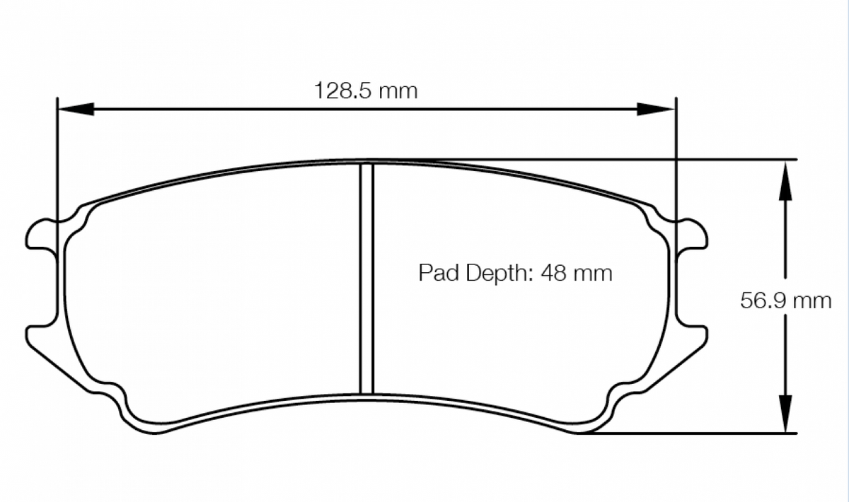 PAGID 8242-RSLD1 Колодки гальмівні RSL D1 Photo-0 