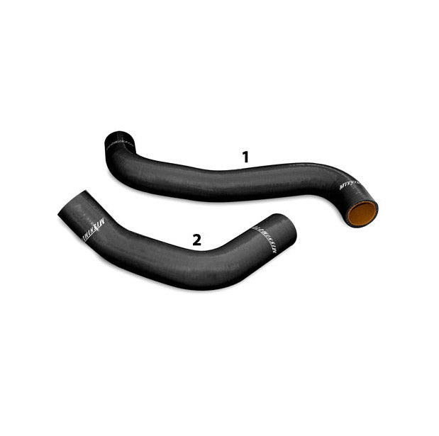 MISHIMOTO MMHOSE-STI-08BK до-т силіконових патрубків радіатора для SUBARU WRX / STI 2008 (чорні) Photo-0 