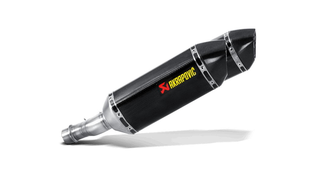 AKRAPOVIC S-K10SO19-HZC Вихлопна система Slip-On Line (Carbon) для KAWASAKI Z1000SX / NINJA 1000 2014 - 2020 Photo-0 