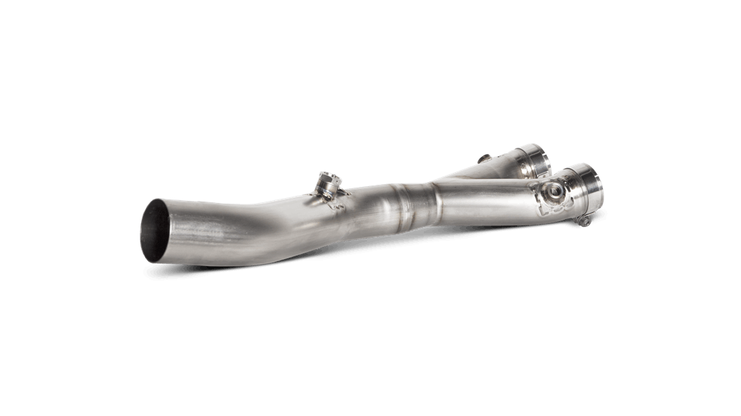 AKRAPOVIC L-Y10SO15T З&#39;єднувальна труба Link Pipe (Titanium) Yamaha MT-10/FZ-10 2016-2019 Photo-0 