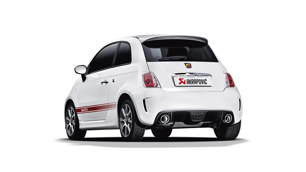 AKRAPOVIC M-FI/SS/1H Вихлопна система Slip-On Line (SS) для ABARTH 500/500C 2008-2017 Схвалення ЄС Photo-2 