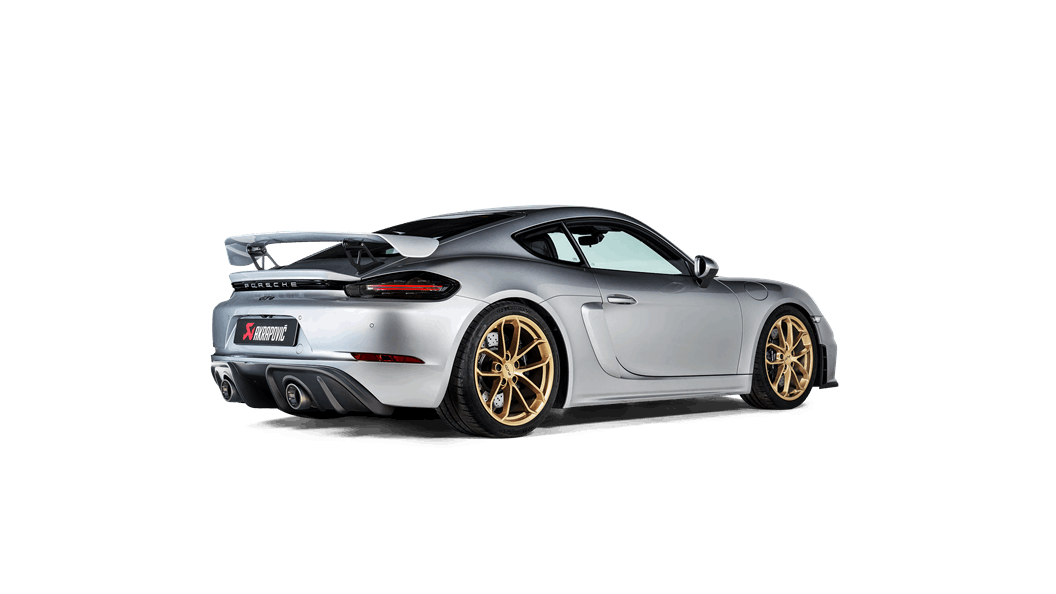 AKRAPOVIC DI-PO/CA/8/M Задній дифузор (матовий карбон) для PORSCHE Cayman GT4 (718) Photo-1 