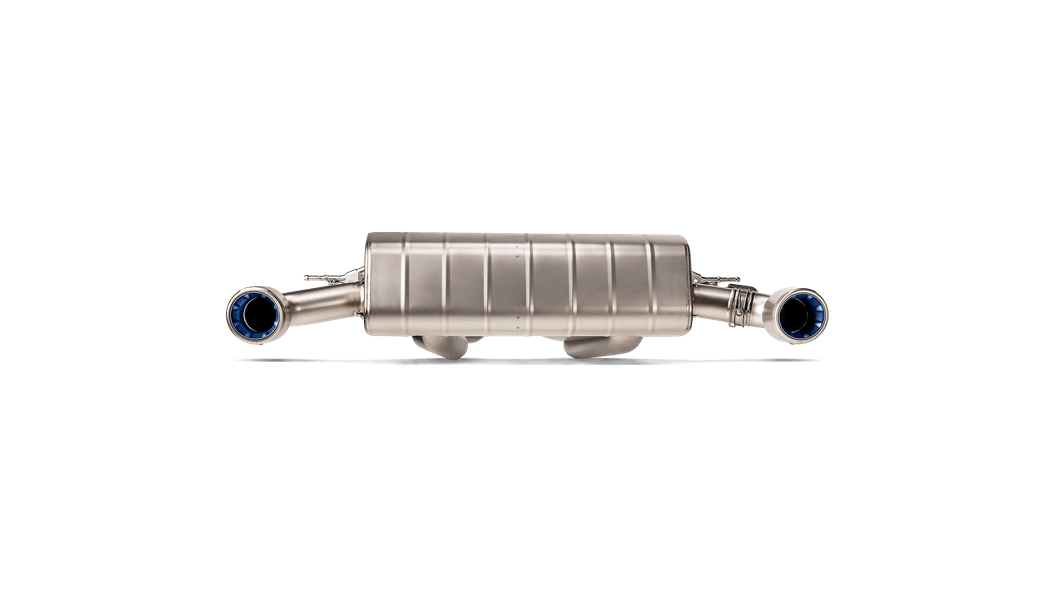 AKRAPOVIC S-TY/T/1H Вихлопна система Slip-on Line (титан) для TOYOTA Supra (A90) 2019-2024 Photo-1 