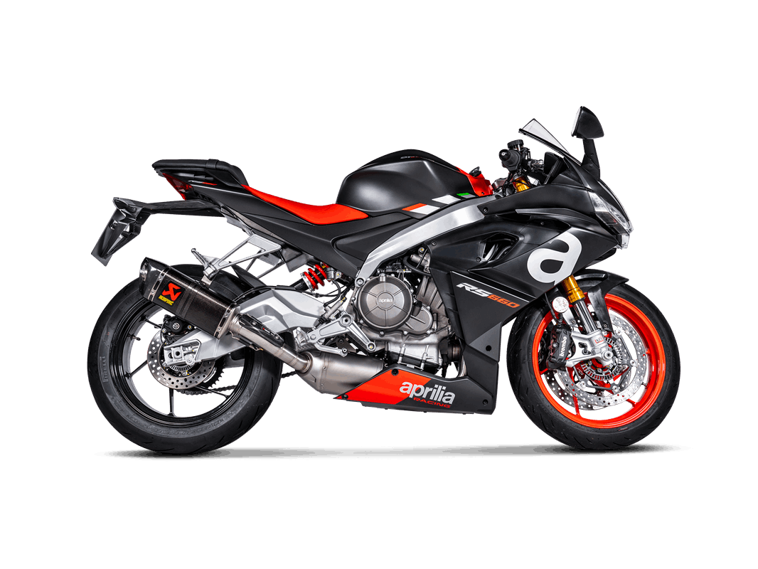 AKRAPOVIC S-A6R4 - Hapc Вихлопна система Racing Line (Carbon) APRILIA RS 660 2021 (з каталізатором) Photo-2 