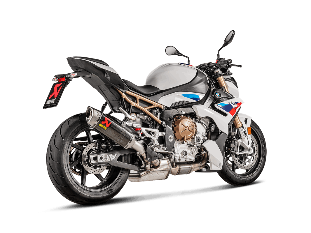 AKRAPOVIC S-B10SO16-HZC Вихлопна система Slip-On Line (Carbon) BMW S1000R 2021 (new) Photo-2 