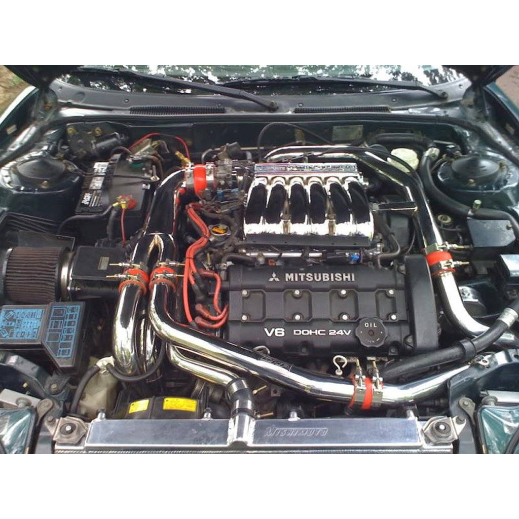 MISHIMOTO MMRAD-3KGT-91 Радіатор MITSUBISHI 3000GT91-99 (Механічна коробка передач) Photo-8 