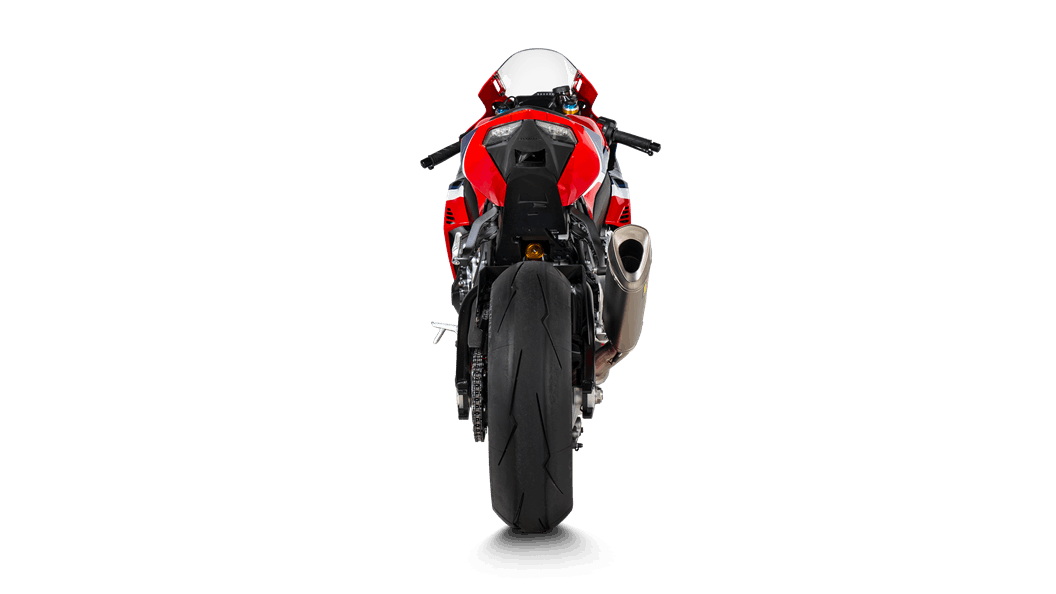 AKRAPOVIC S-H10SO25-APLT / TD Вихлопна система Slip-On Line (Titanium) Track Day HONDA CBR 1000RR-R FIREBLADE / SP 2020 Photo-4 