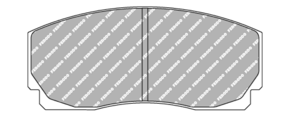 FERODO FRP203Z Гальмівні колодки Photo-0 