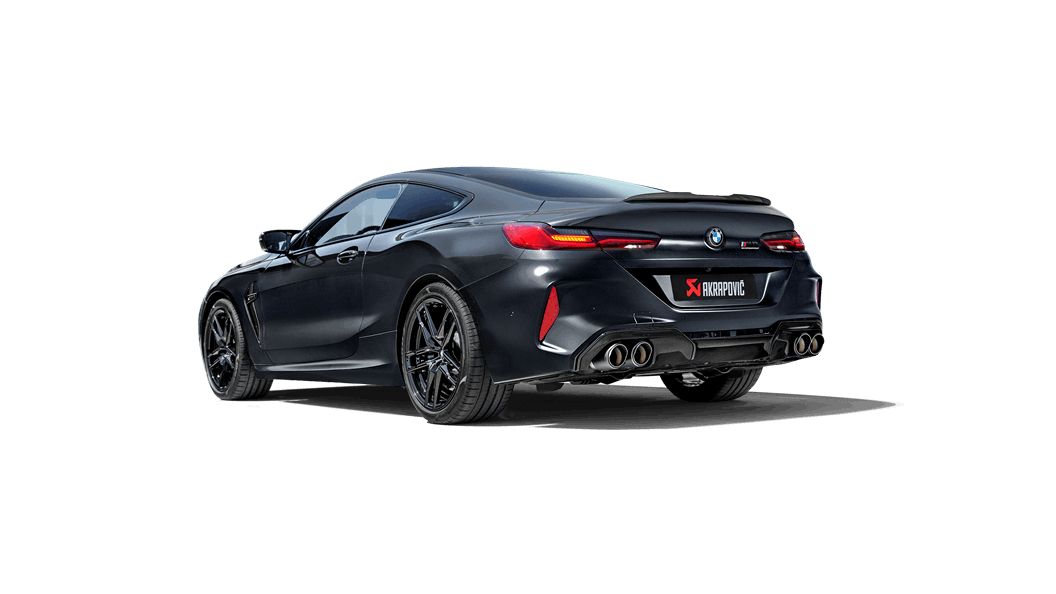 AKRAPOVIC S-BM/T/22H Вихлопна система Slip-On Line (титан) для BMW M8 / M8 Competition (F91/F92) OPF/GPF 2021-2024 Photo-1 