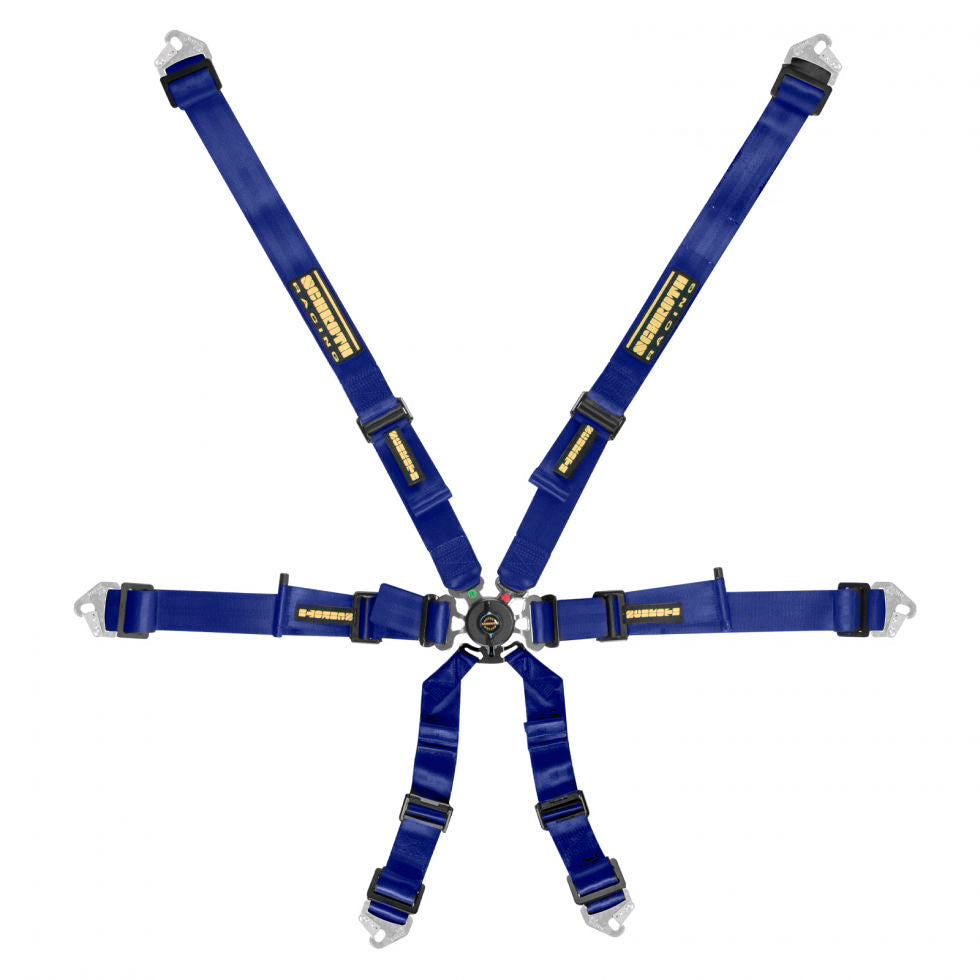 SCHROTH 94530A-1 ремінь безпеки 6-ти точковий 2“(50 mm) Flexi 2x2 (синій) Photo-1 