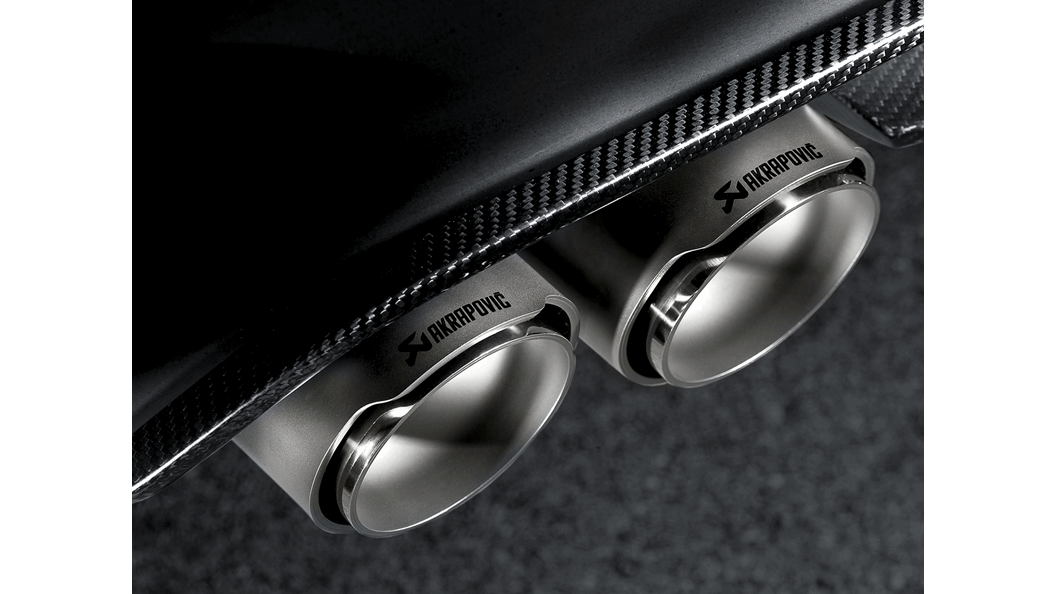 AKRAPOVIC TP-T / S / 8 до-т насадок для BMW F80 M3, F82 M4 (титан) Photo-2 