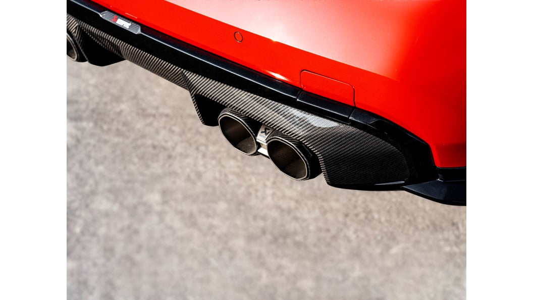 AKRAPOVIC DI-BM/CA/9/GB Задній карбоновий дифузор (глянцевий) для BMW M3 (G80/G81) / M4 (G82/G83) 2021-2024 Photo-2 