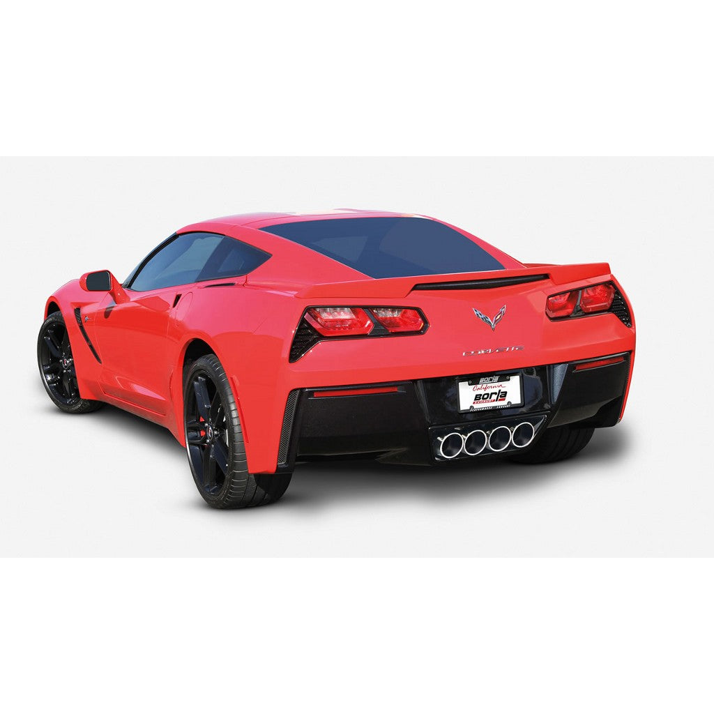 BORLA 11878 Задня секція Rear Section, CORVETTE C7 V8-6.2L з AFM, без NPP, Насадка №18, 2014-16, зв Photo-1 