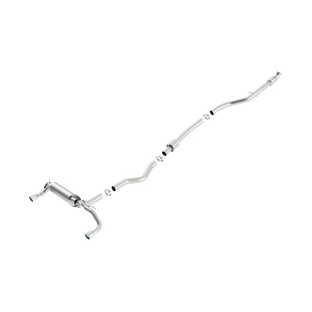 BORLA 140579 Вихлопна система Cat-Back, 35i/xi (F30/F34) L6-3.0L (turbo) N55, 2012-16, звук S-Type Photo-0 