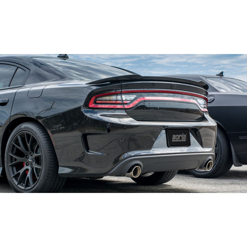 BORLA 140667 Вихлопна система Cat-Back, Charger SRT® Hellcat V8-6.2L SC RWD з системою MDS, Насадка Photo-1 