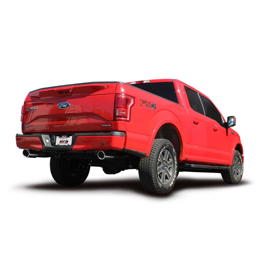 BORLA 140615 Вихлопна система Cat-Back, F-150 EcoBoost® 2.7/3.5L (turbo), V8-5.0L, Ext.Cab, St. Bed Photo-1 