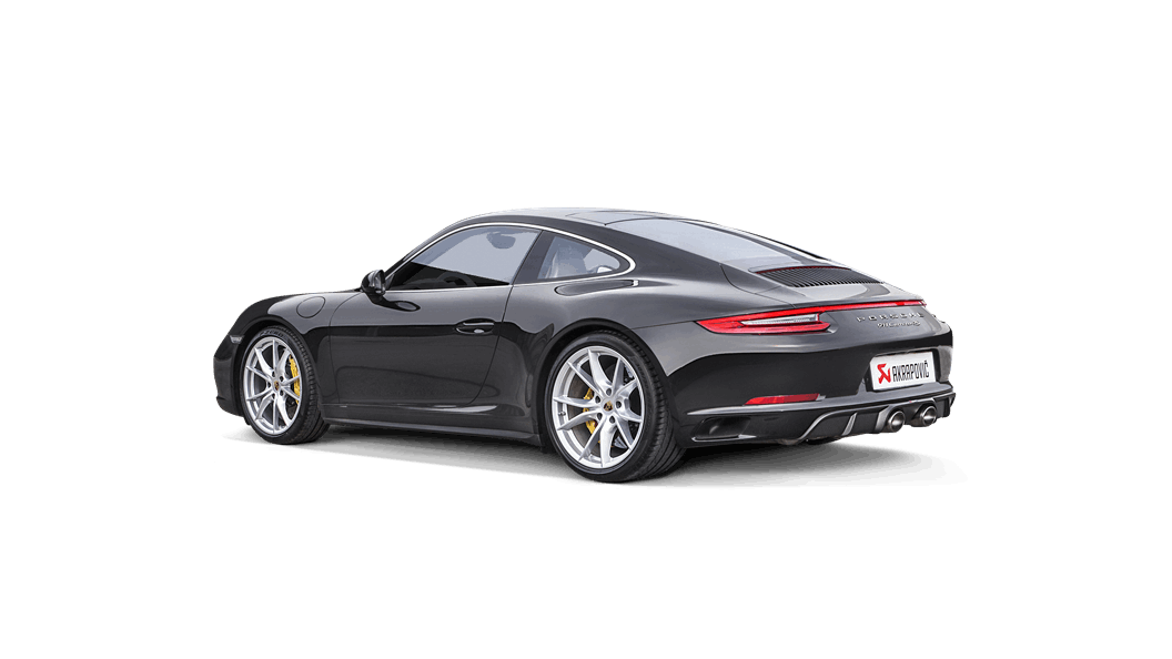 AKRAPOVIC S-PO/TI/5H Вихлопна система Slip-On Line для PORSCHE 991.2 Carrera S/4/4S/GTS Photo-3 