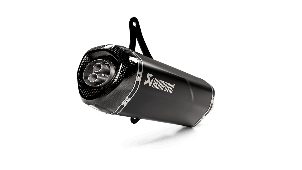 AKRAPOVIC S-VE3SO9-HRSSBL Вихлопна система Slip-On Line (SS) VESPA GTS 300 2008-2020 | GTS 125/150 2009 - 2016 Photo-0 