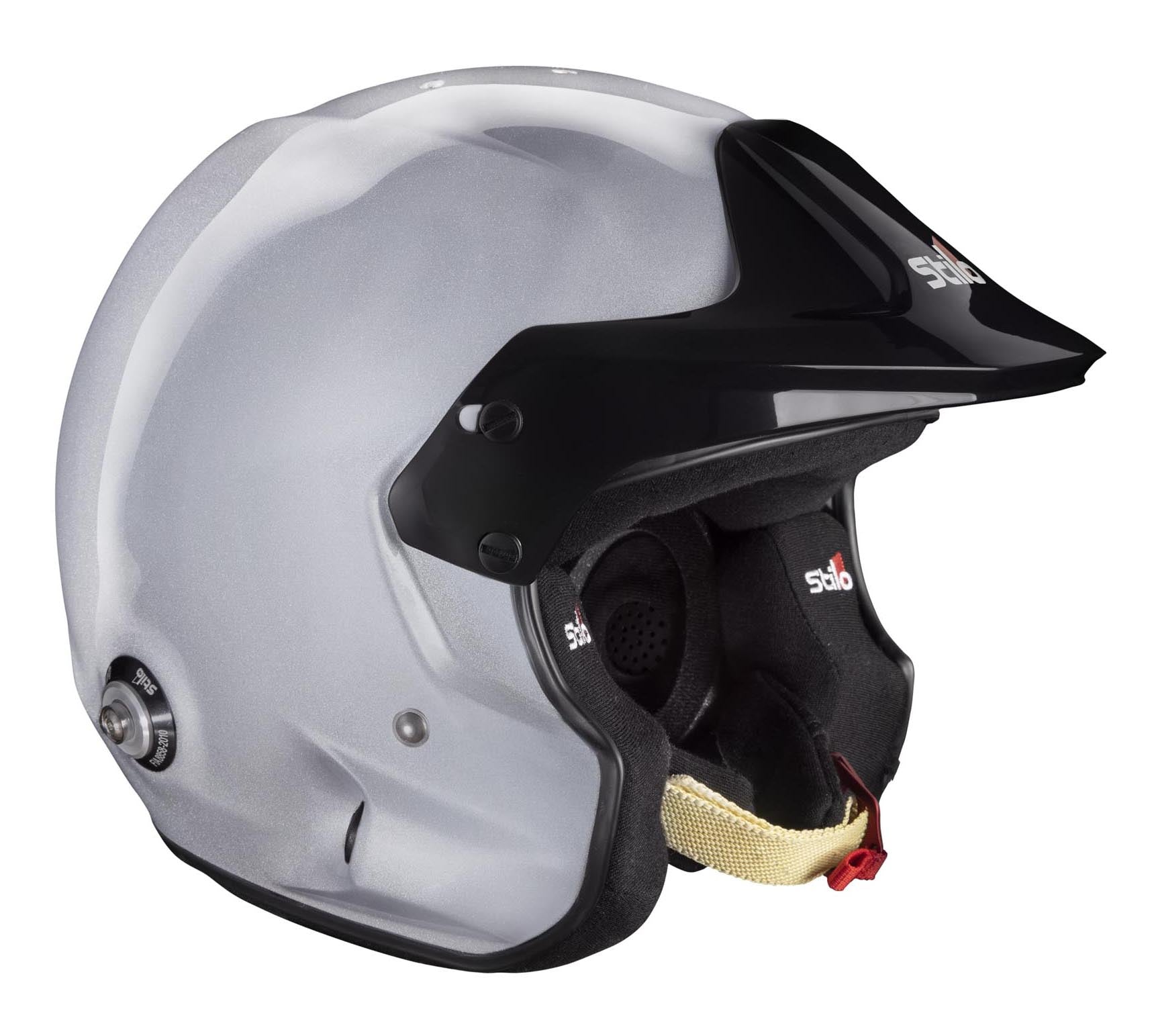 STILO AA0112AG2T61 Шолом VENTI TROPHY JET Composite Racing, HANS, FIA/SNELL 2020, срібний, розмір 61 Photo-1 