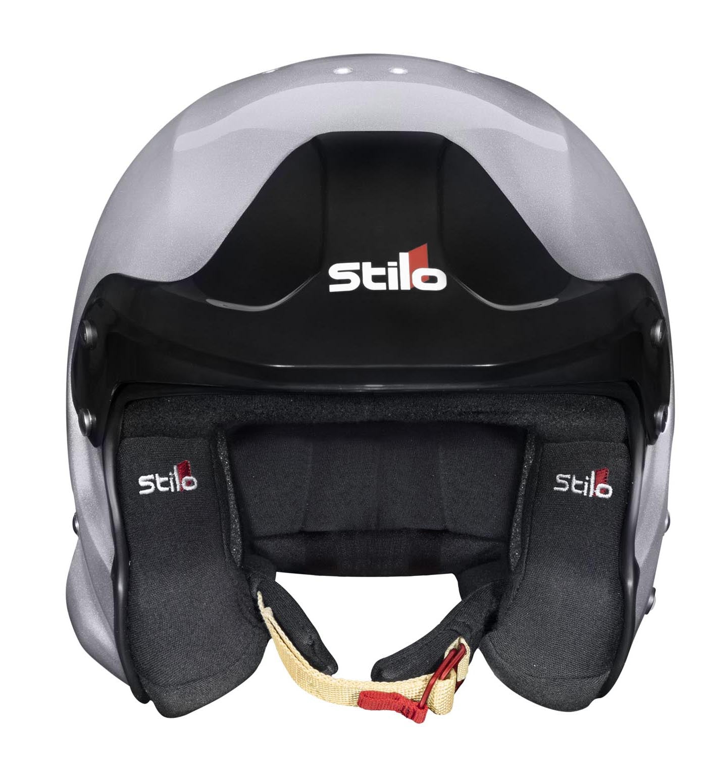 STILO AA0112AG2T61 Шолом VENTI TROPHY JET Composite Racing, HANS, FIA/SNELL 2020, срібний, розмір 61 Photo-0 