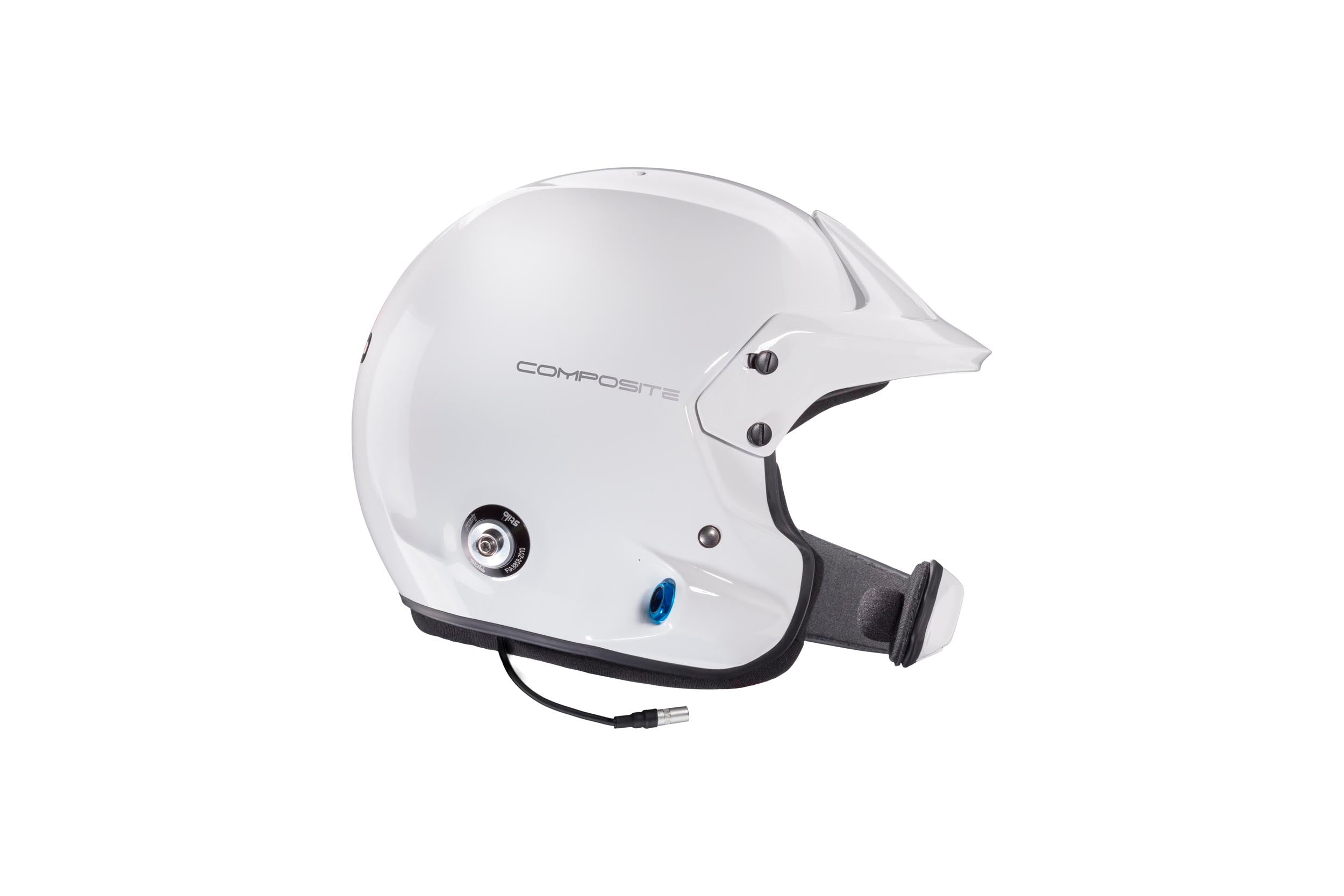 STILO AA0220CG2T610101 Шолом VENTI WRC Composite Turismo, відкритий, Snell SA2020/FIA, білий, розмір 61 Photo-1 