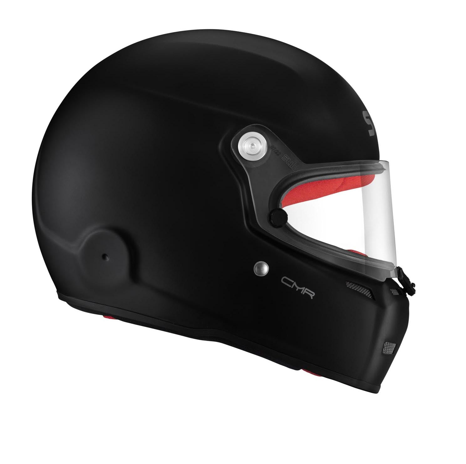 STILO AA0719AH2P55RED Шолом для картингу ST5 CMR, Snell CMR2016, матовий чорний/червоний внутрішній, розмір 55 Photo-7 