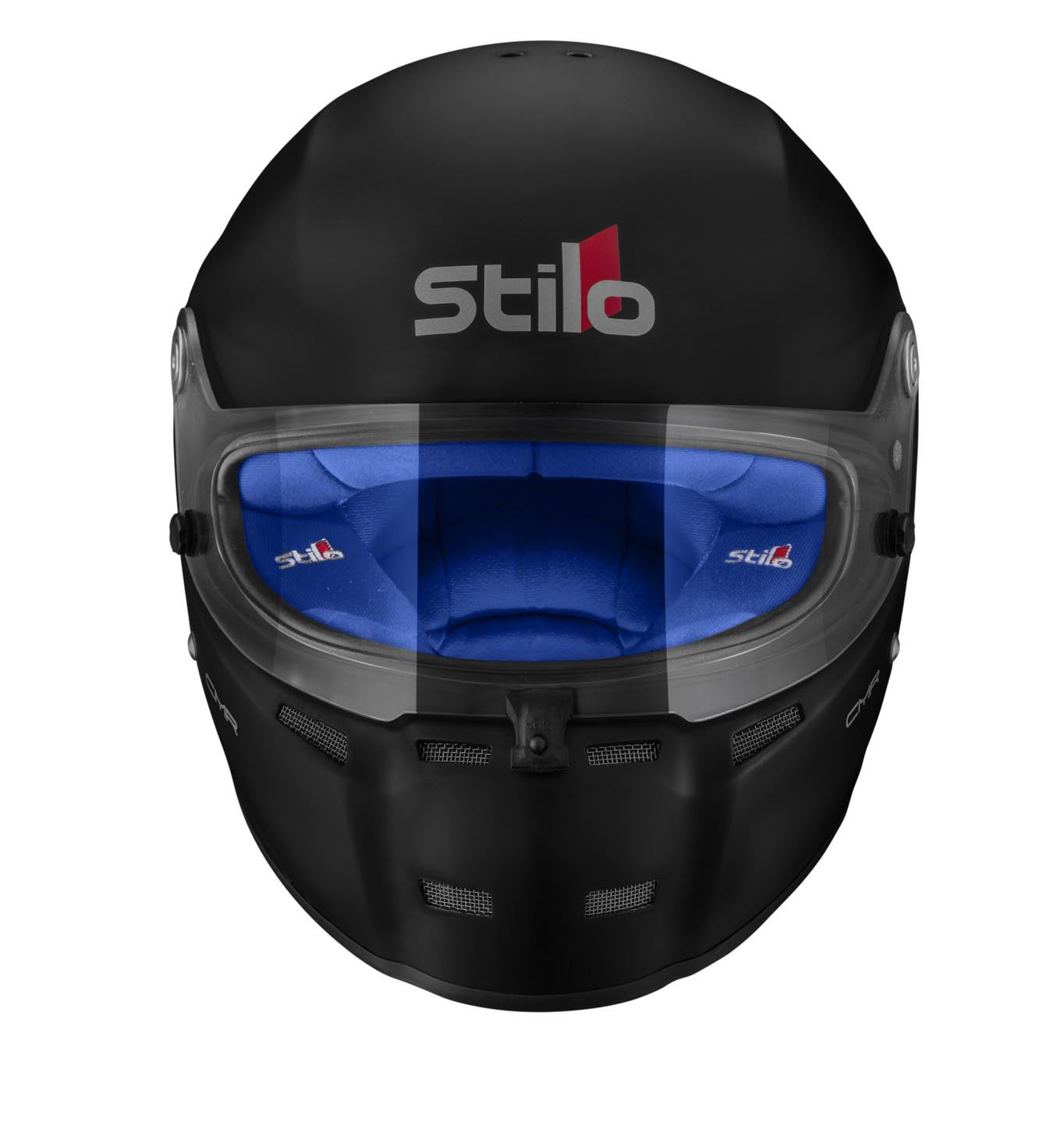 STILO AA0719AH2P55BLU Шолом для картингу ST5 CMR, Snell CMR2016, матовий чорний/синій внутрішній, розмір 55 Photo-7 