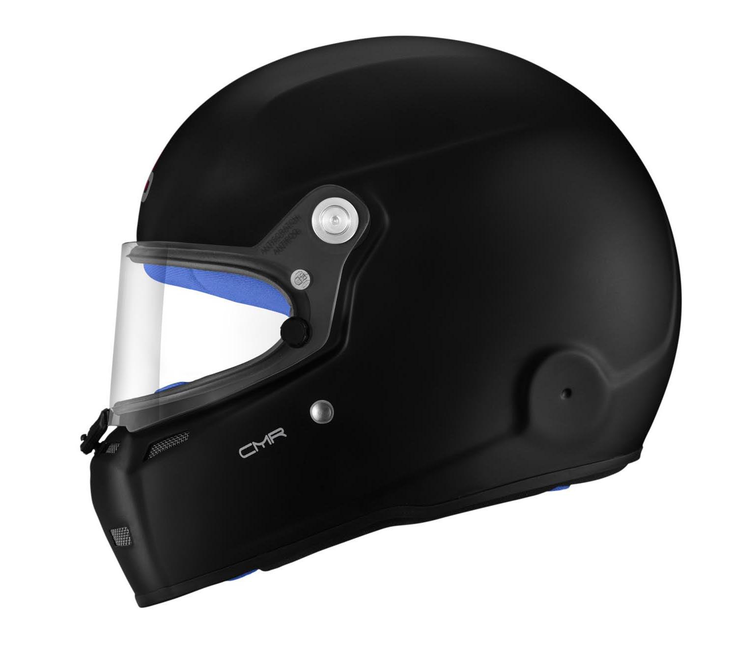 STILO AA0719AH2P55BLU Шолом для картингу ST5 CMR, Snell CMR2016, матовий чорний/синій внутрішній, розмір 55 Photo-8 