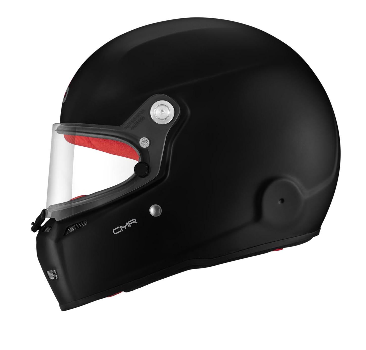 STILO AA0719AH2P55RED Шолом для картингу ST5 CMR, Snell CMR2016, матовий чорний/червоний внутрішній, розмір 55 Photo-9 