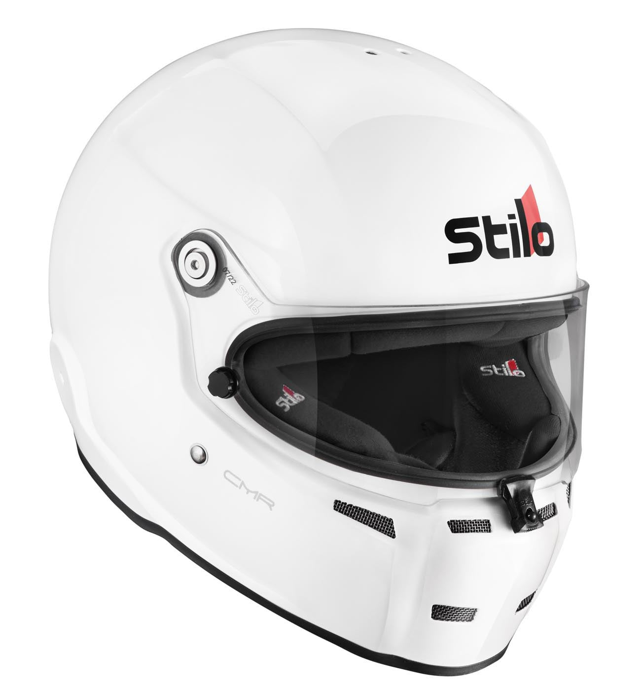 STILO AA0721AH2P55 Шолом для картингу ST5 CMR, Snell CMR2016, білий/чорний внутрішній розмір 55 Photo-3 