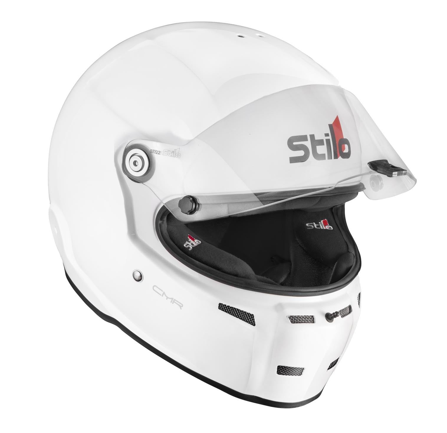 STILO AA0721AH2P55 Шолом для картингу ST5 CMR, Snell CMR2016, білий/чорний внутрішній розмір 55 Photo-2 