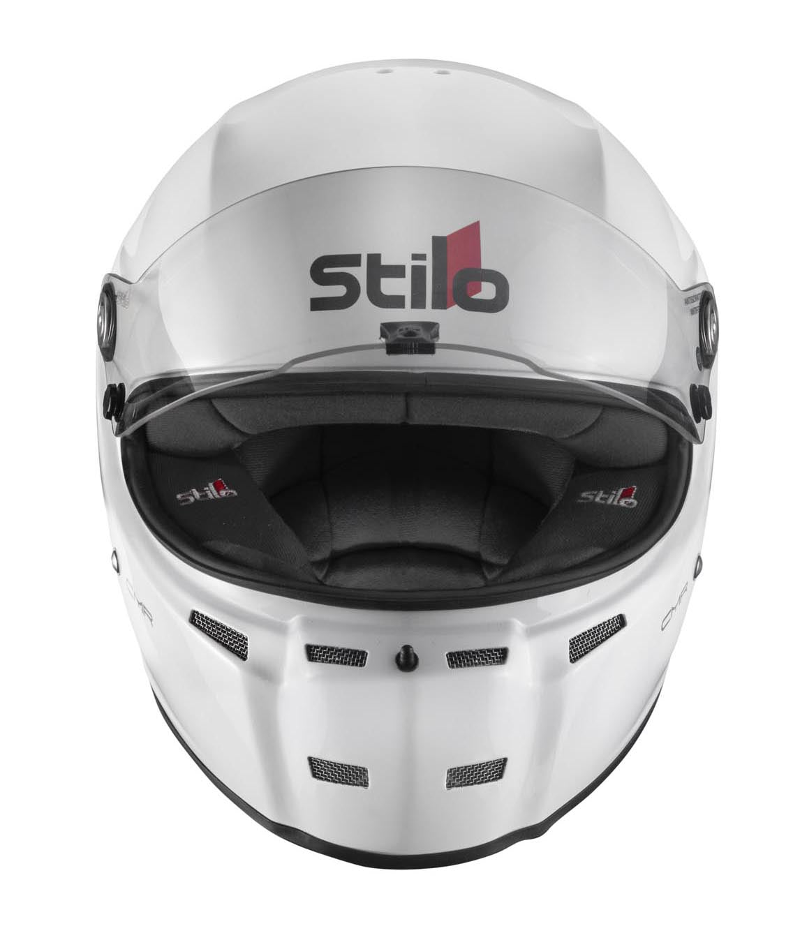 STILO AA0721AH2P55 Шолом для картингу ST5 CMR, Snell CMR2016, білий/чорний внутрішній розмір 55 Photo-1 